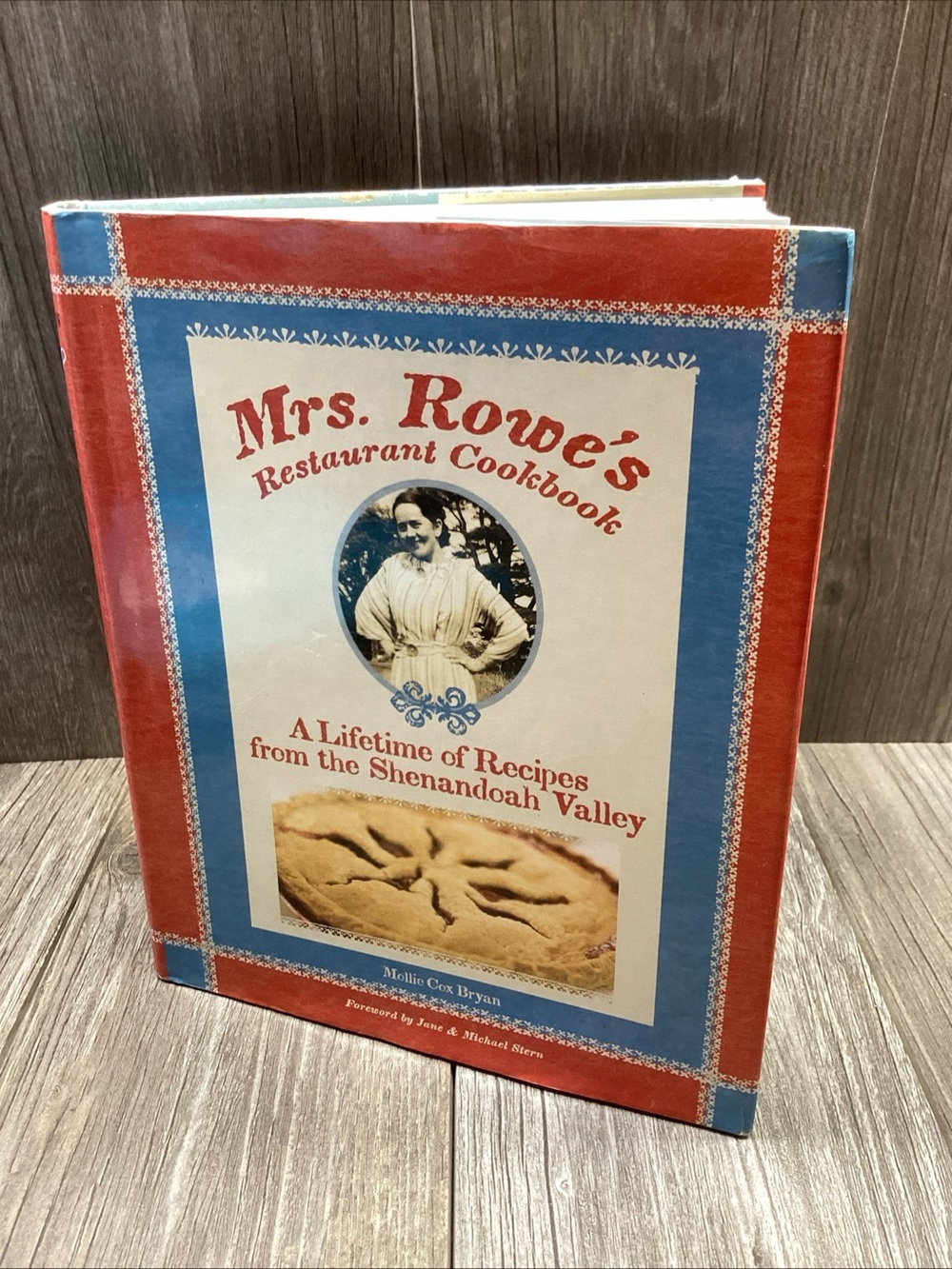 Mrs. Rowe’s Cookbook Mollie Cox Bryan Hardcover Southern Recipes Virginia